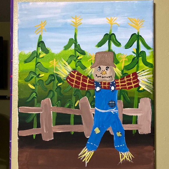 Hand Crafted Other - Scarecrow Painting 🌽